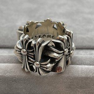 Chrome Hearts cemetery ring 925 silver